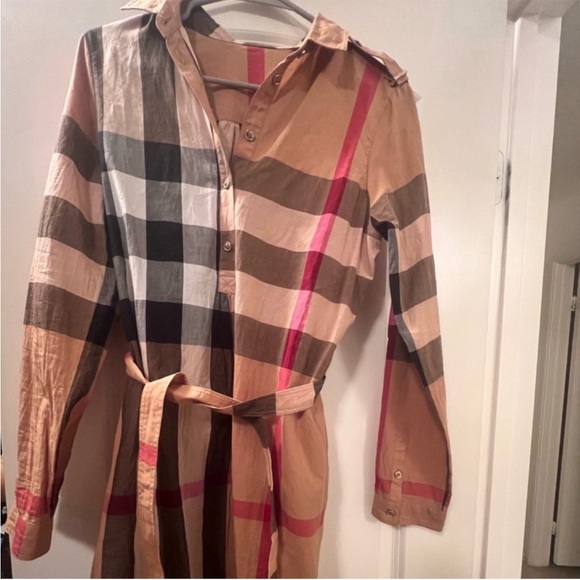 Burberry Dresses & Skirts - Burberry Multicolor Checkered Dress